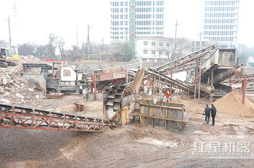 建筑废料加工厂手续办理与制沙机成本分析