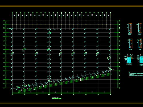 3幢轻钢结构厂房全套施工图纸解析 建筑、结构、水电与土建一体化设计